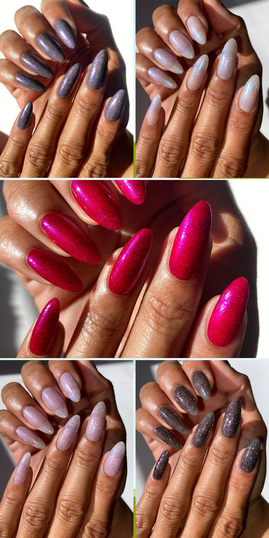 Caitlin Swatches X Cracked Polish