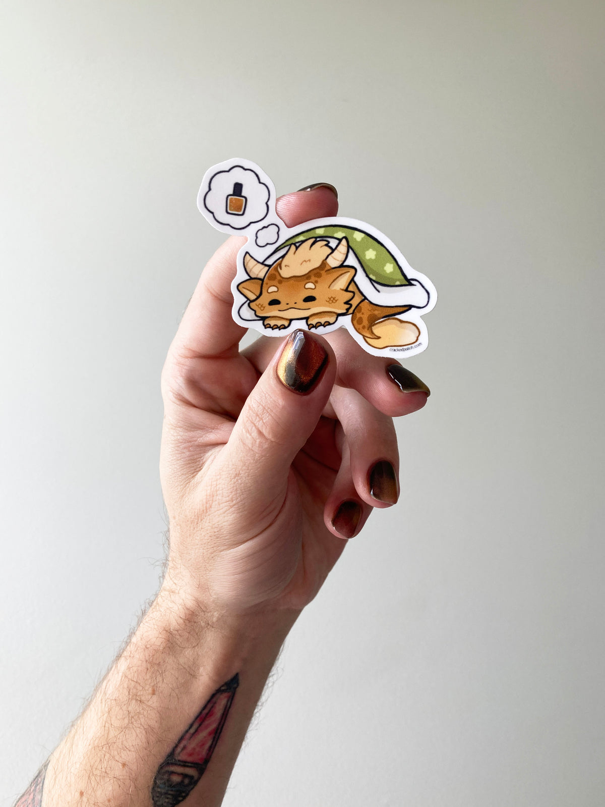 Hibernaty Dragon Sticker