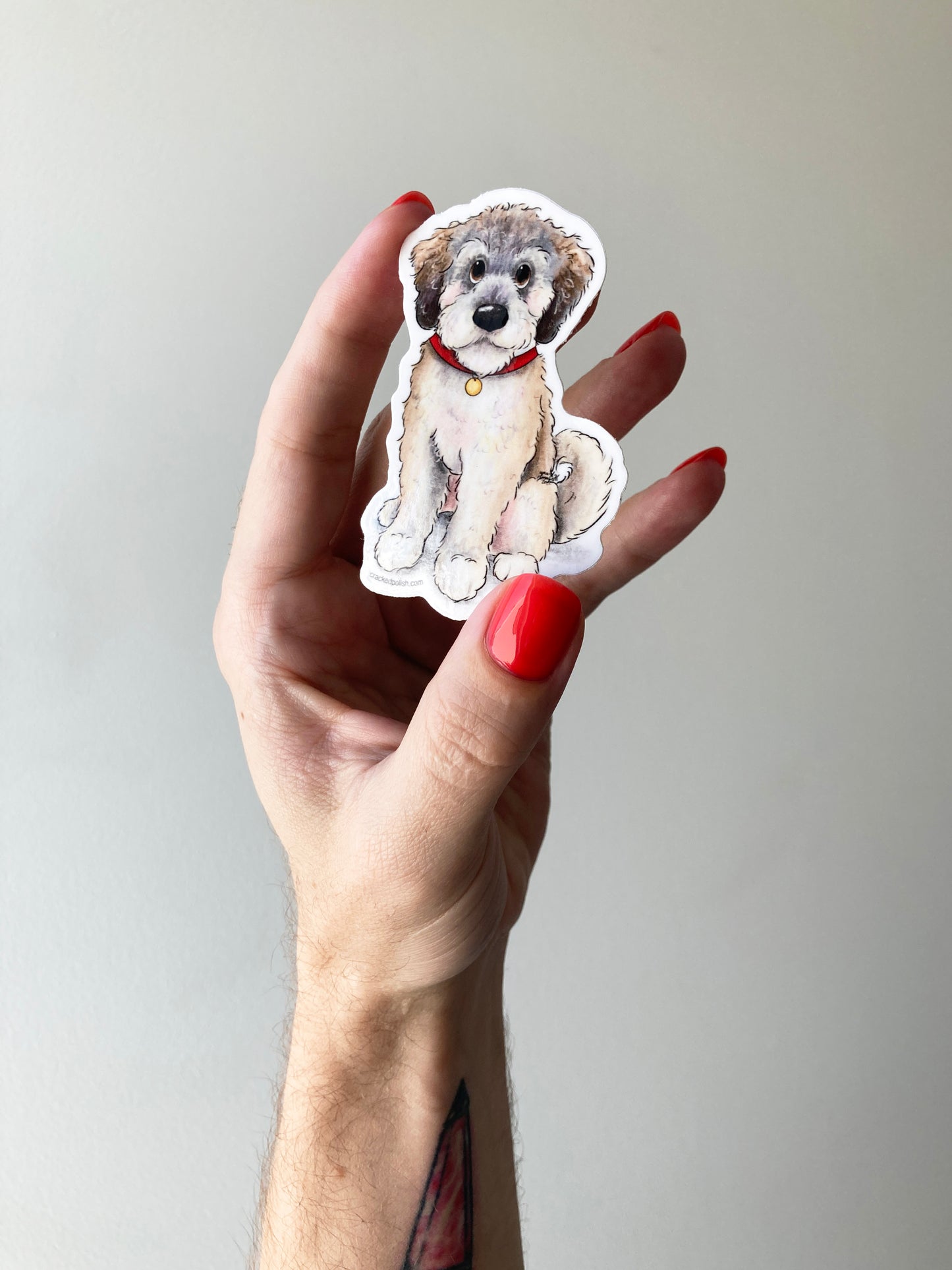 Menace Sticker