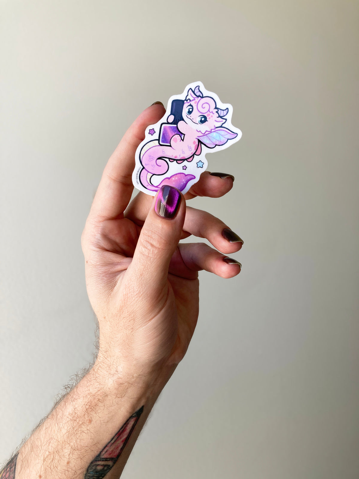 Flighty Dragon Sticker