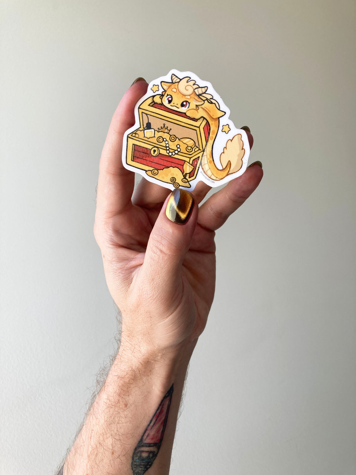 Hoardy Dragon Sticker