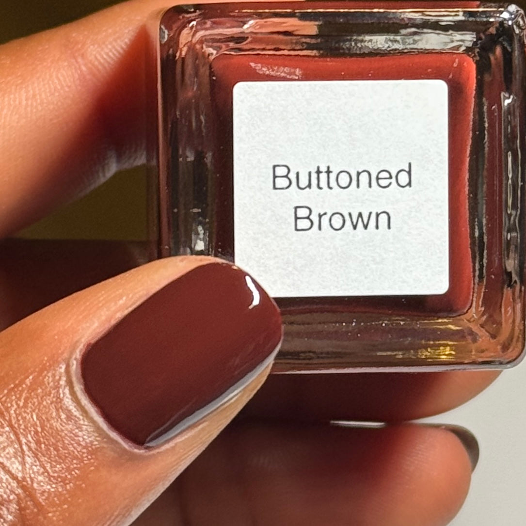 Buttoned Brown