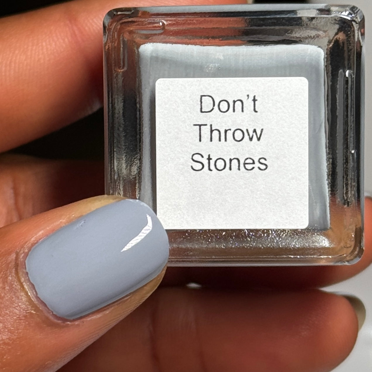 Don't Throw Stones