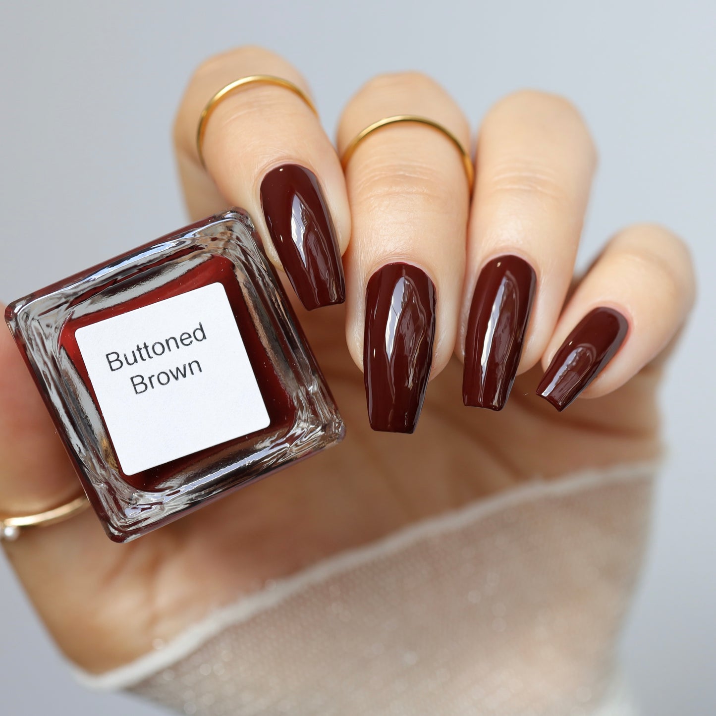 Buttoned Brown