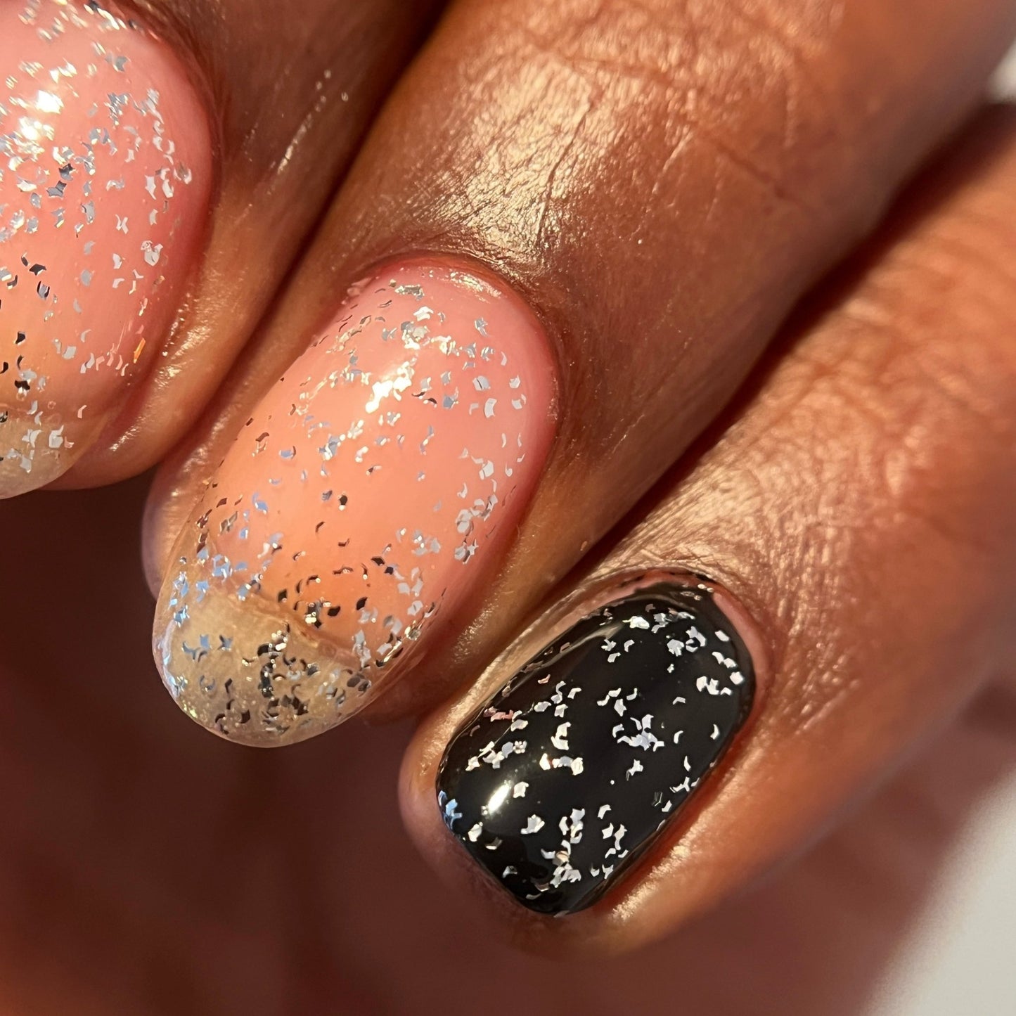 A Sprinkle of Twinkle - Cracked Polish