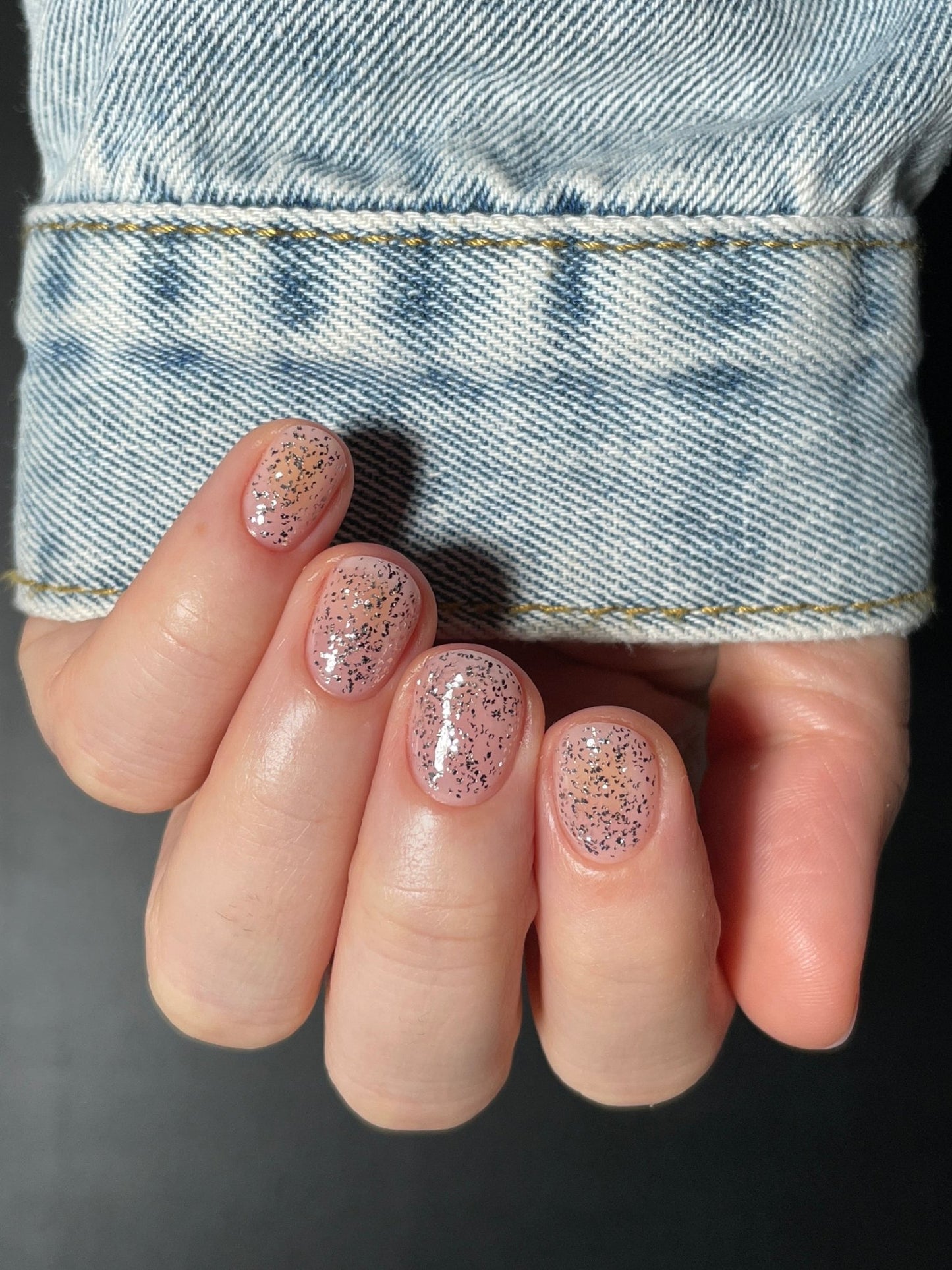 A Sprinkle of Twinkle - Cracked Polish