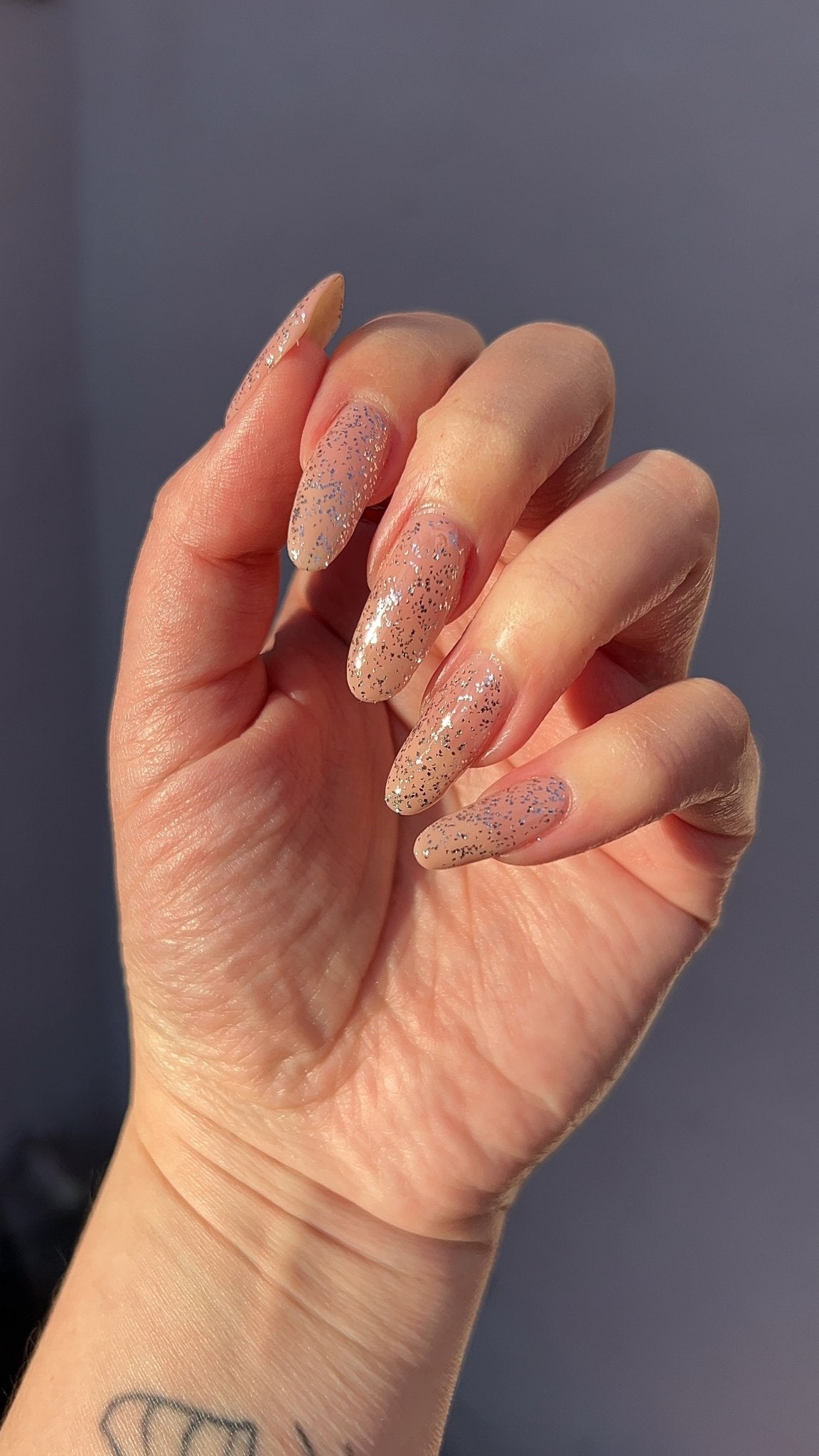 A Sprinkle of Twinkle - Cracked Polish