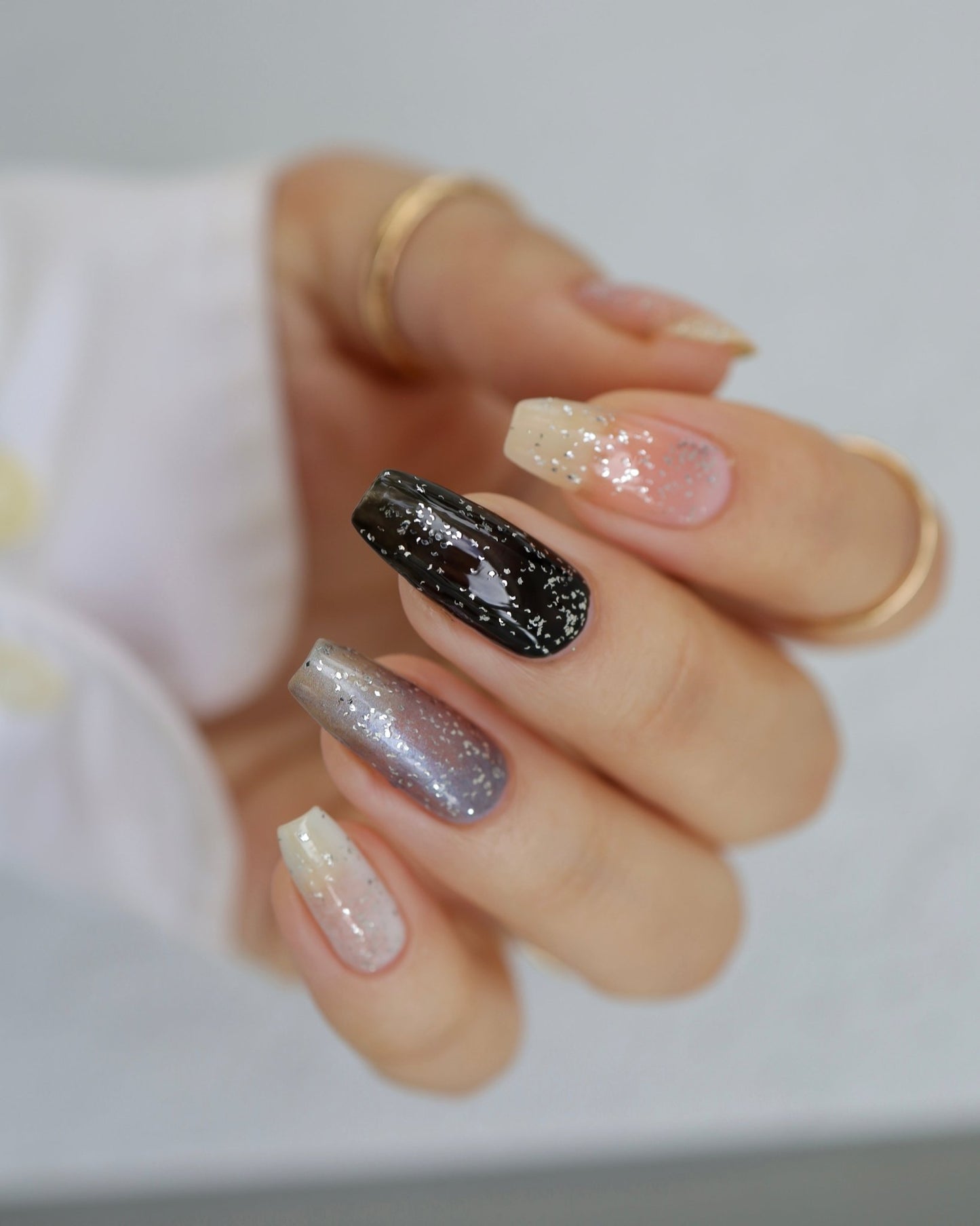 A Sprinkle of Twinkle - Cracked Polish