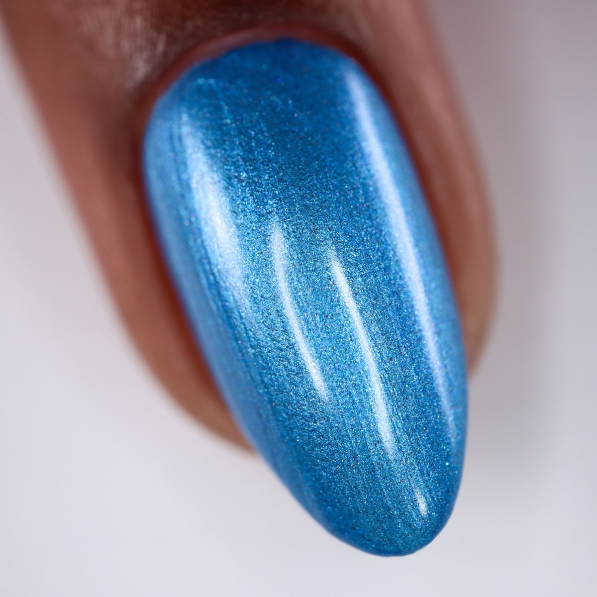 Baked Blue - Cracked Polish