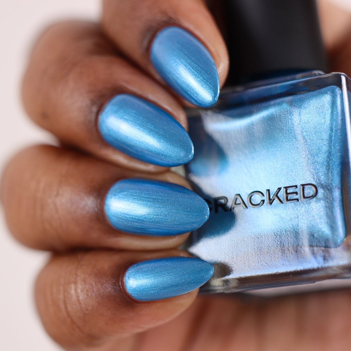 Baked Blue - Cracked Polish