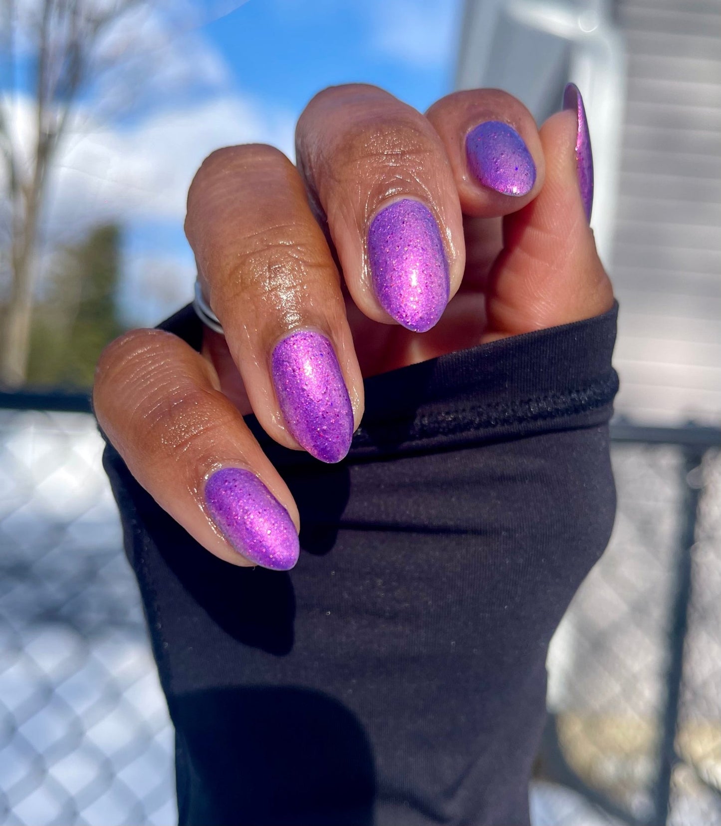 Beads and Throws - Cracked Polish