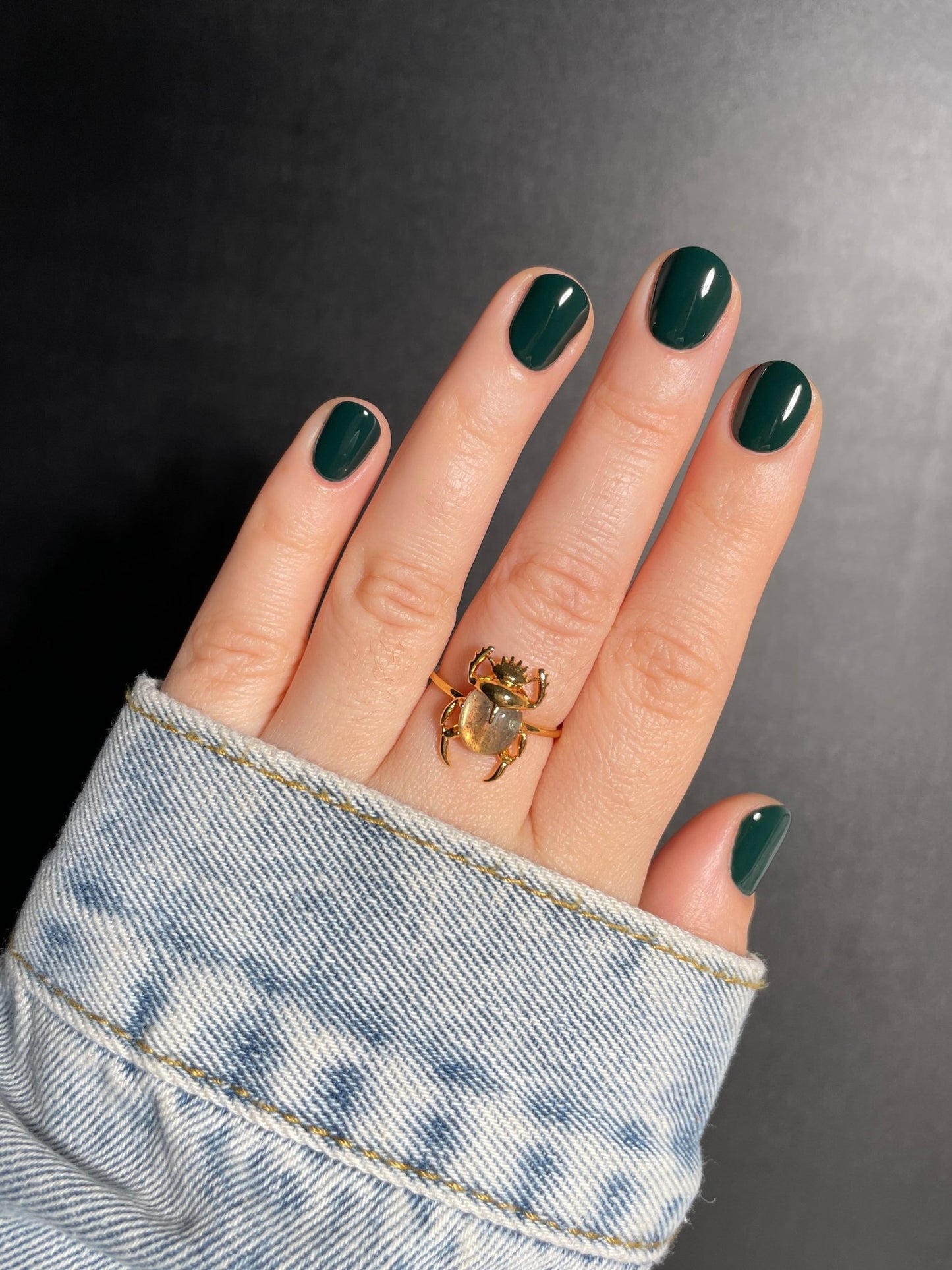 Black Jade - Cracked Polish