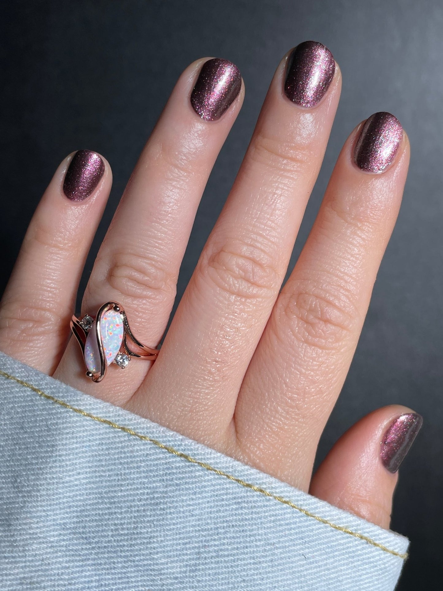 Crummy Plummy - Cracked Polish