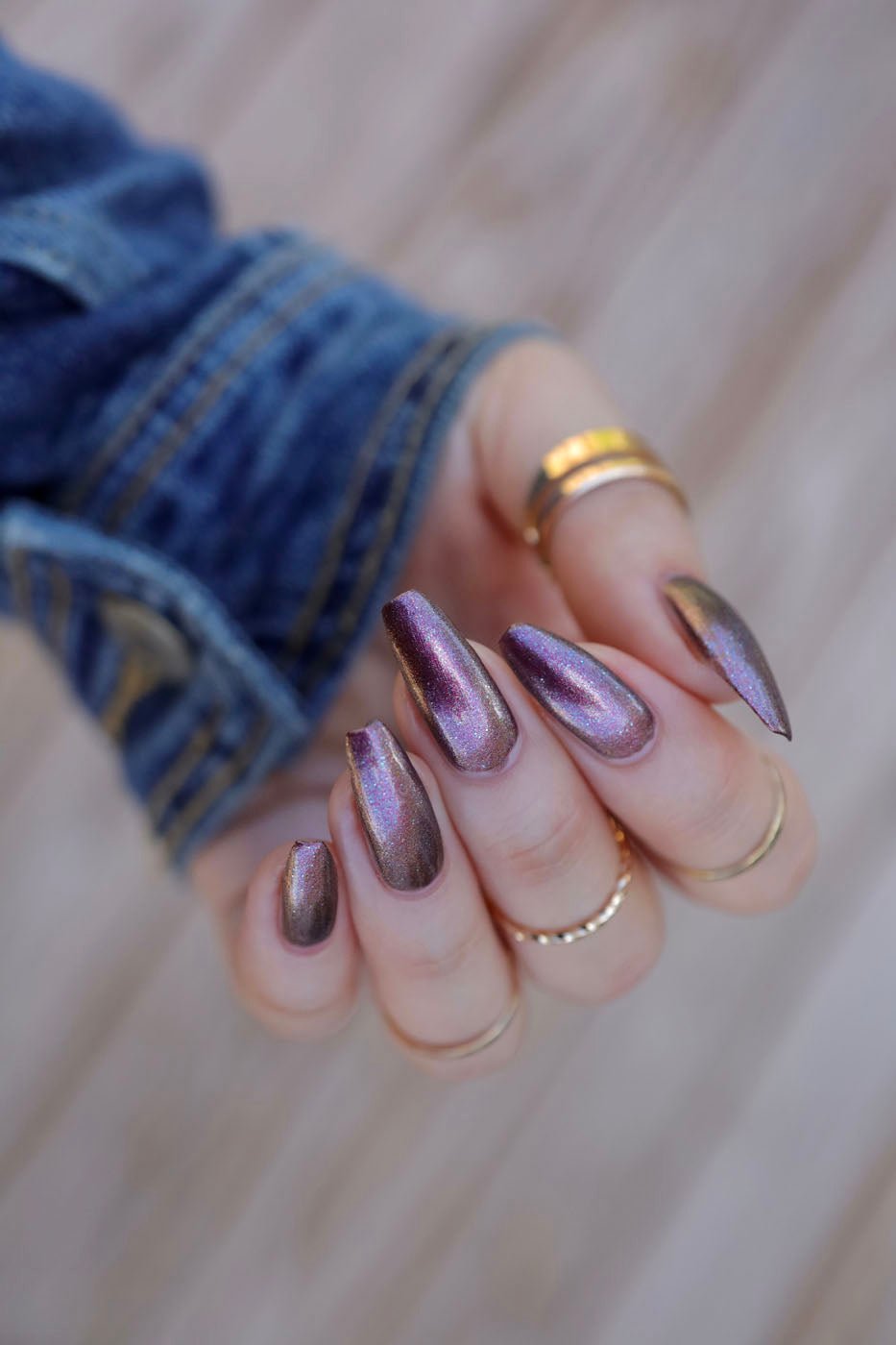 Crummy Plummy - Cracked Polish