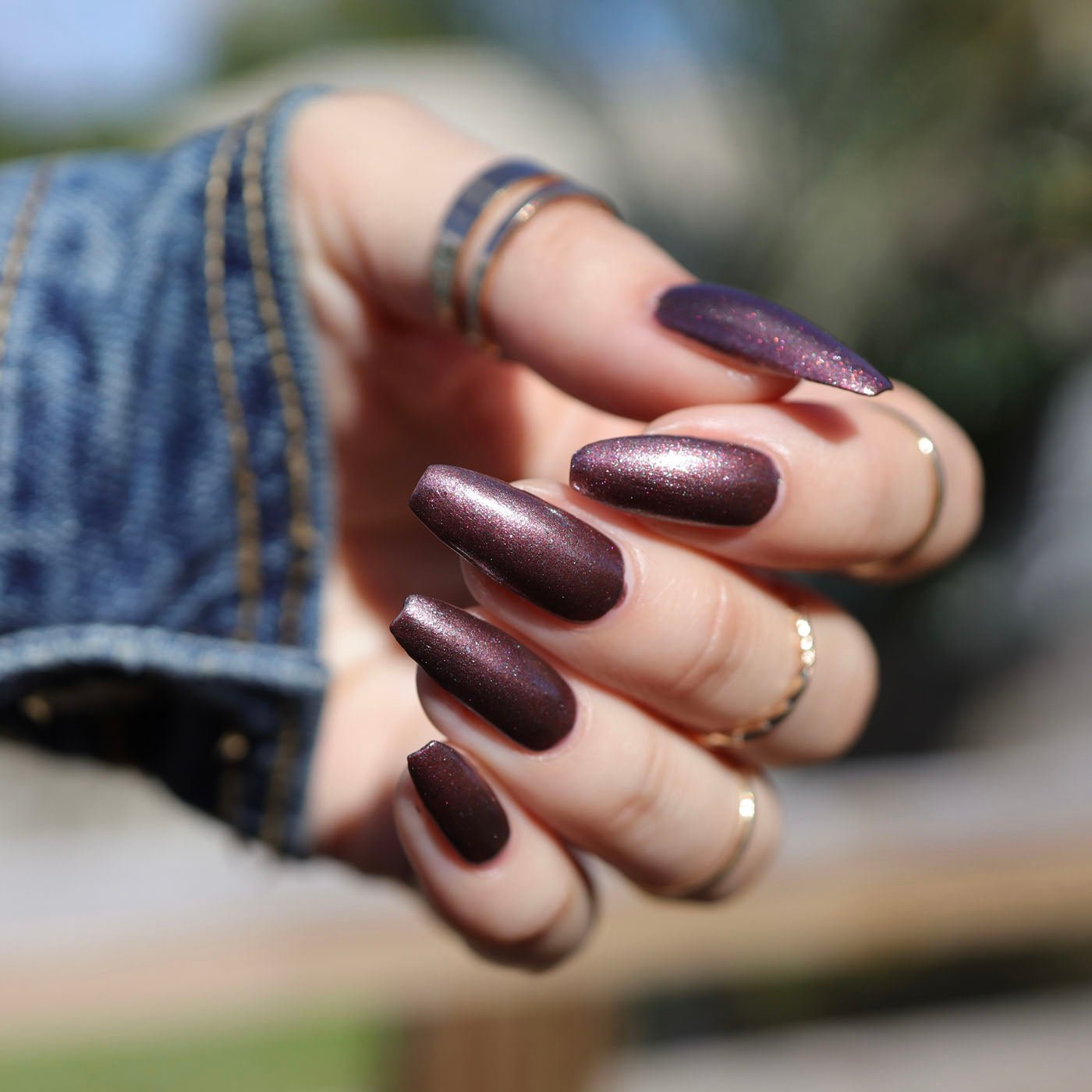 Crummy Plummy - Cracked Polish