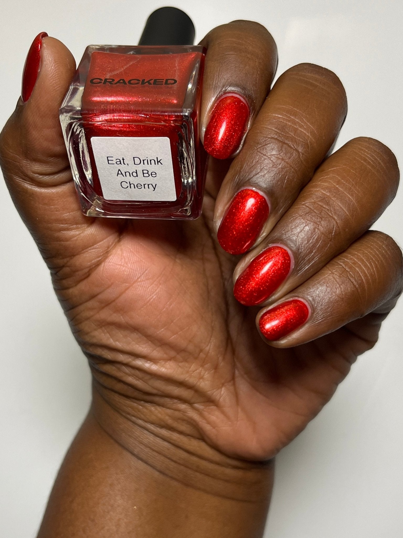 Eat, Drink And Be Cherry - Cracked Polish