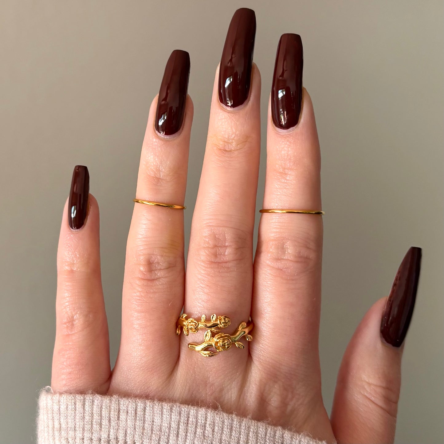 Buttoned Brown