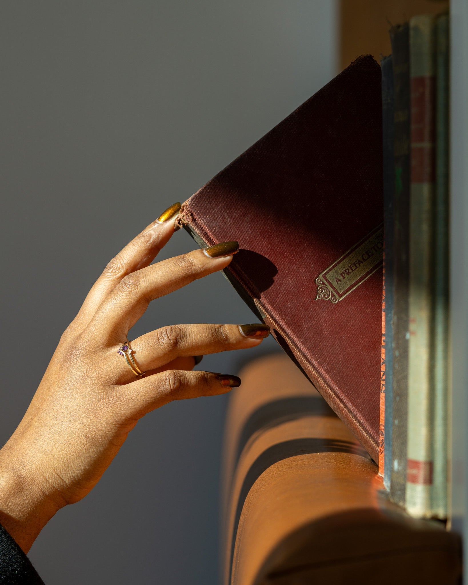 Leather Bound - Cracked Polish