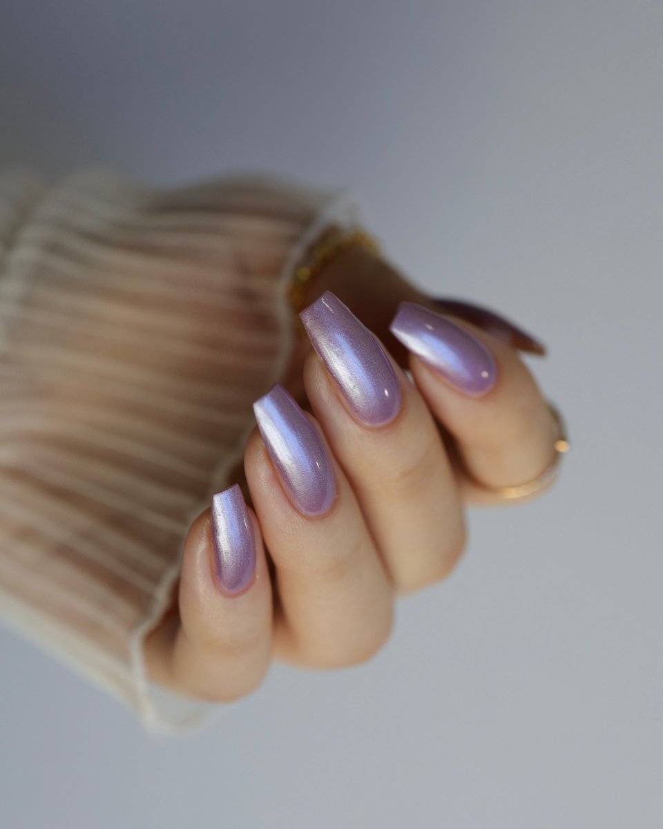 Lilac Frosting - Cracked Polish