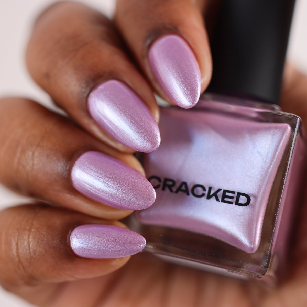 Lilac Frosting - Cracked Polish