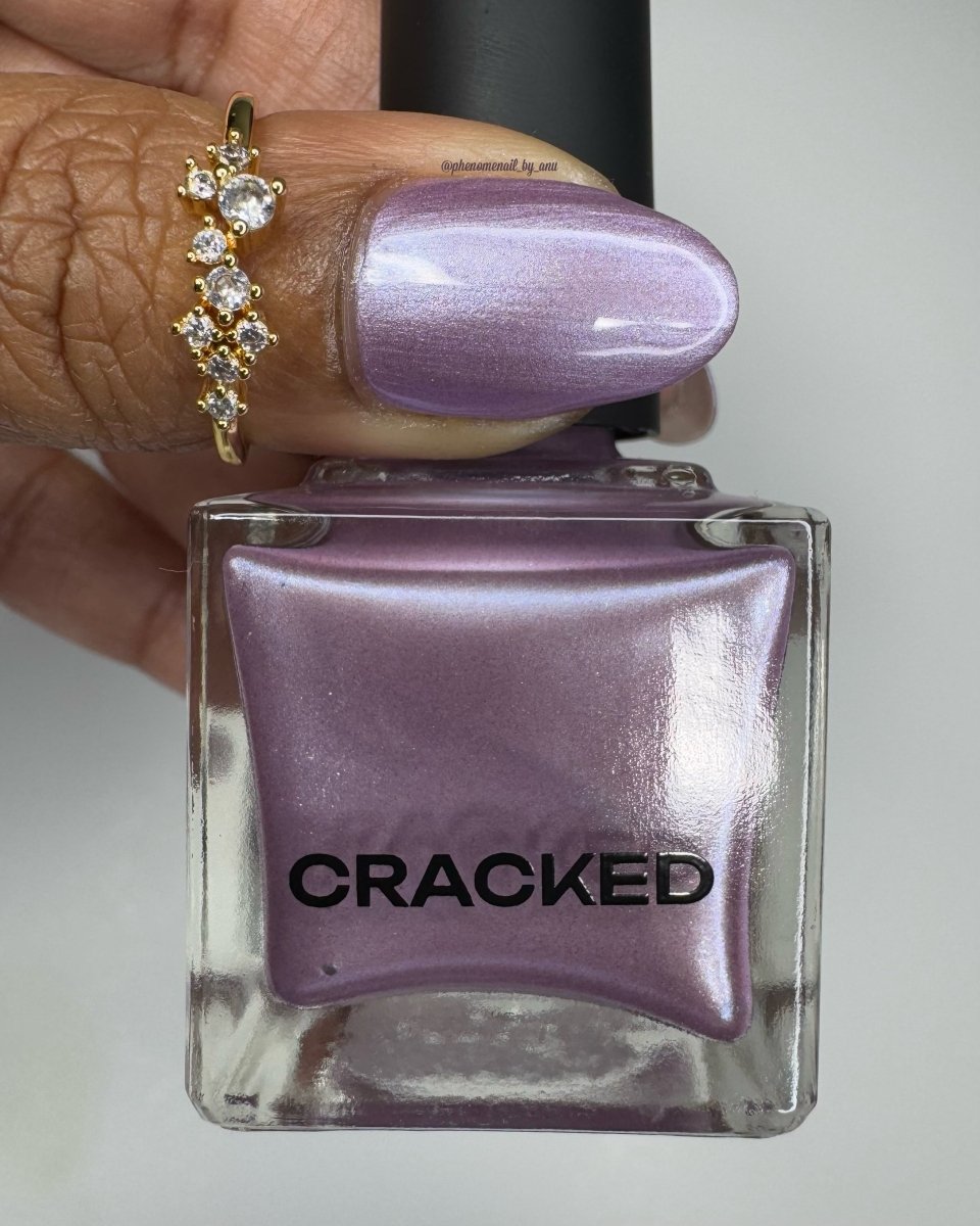 Lilac Frosting - Cracked Polish