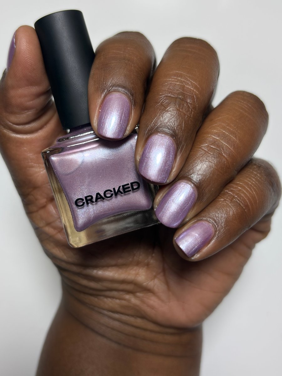 Lilac Frosting - Cracked Polish