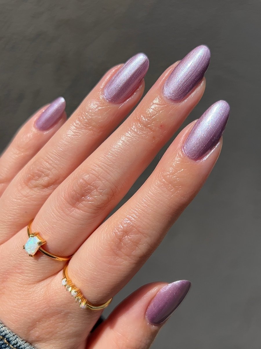 Lilac Frosting - Cracked Polish