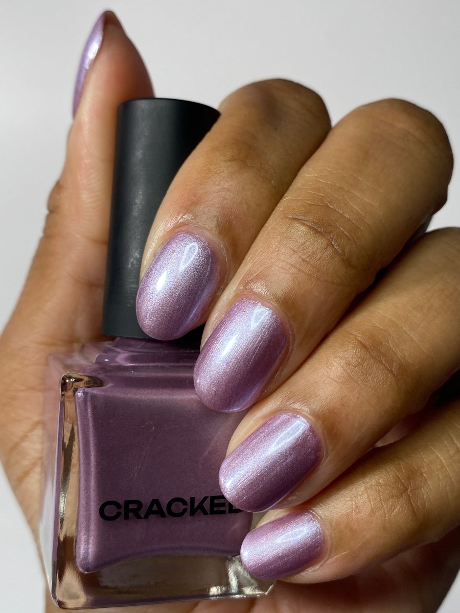Lilac Frosting - Cracked Polish