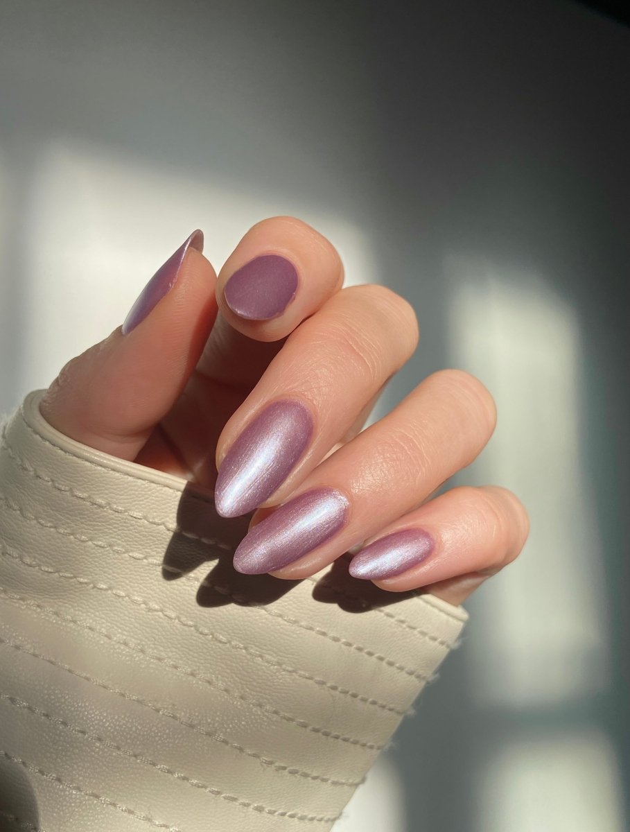 Lilac Frosting - Cracked Polish
