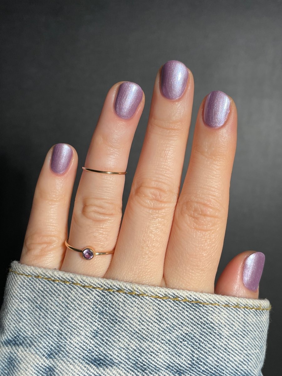 Lilac Frosting - Cracked Polish