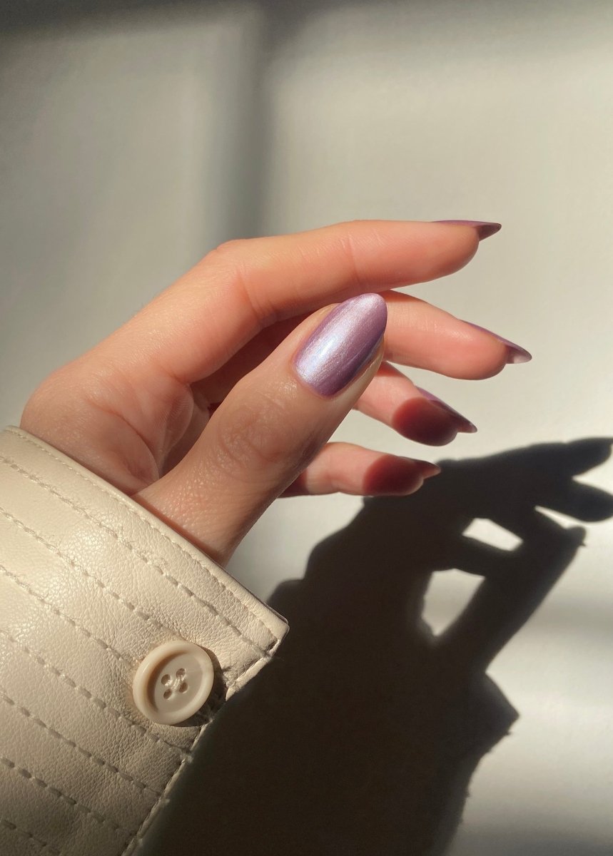 Lilac Frosting - Cracked Polish