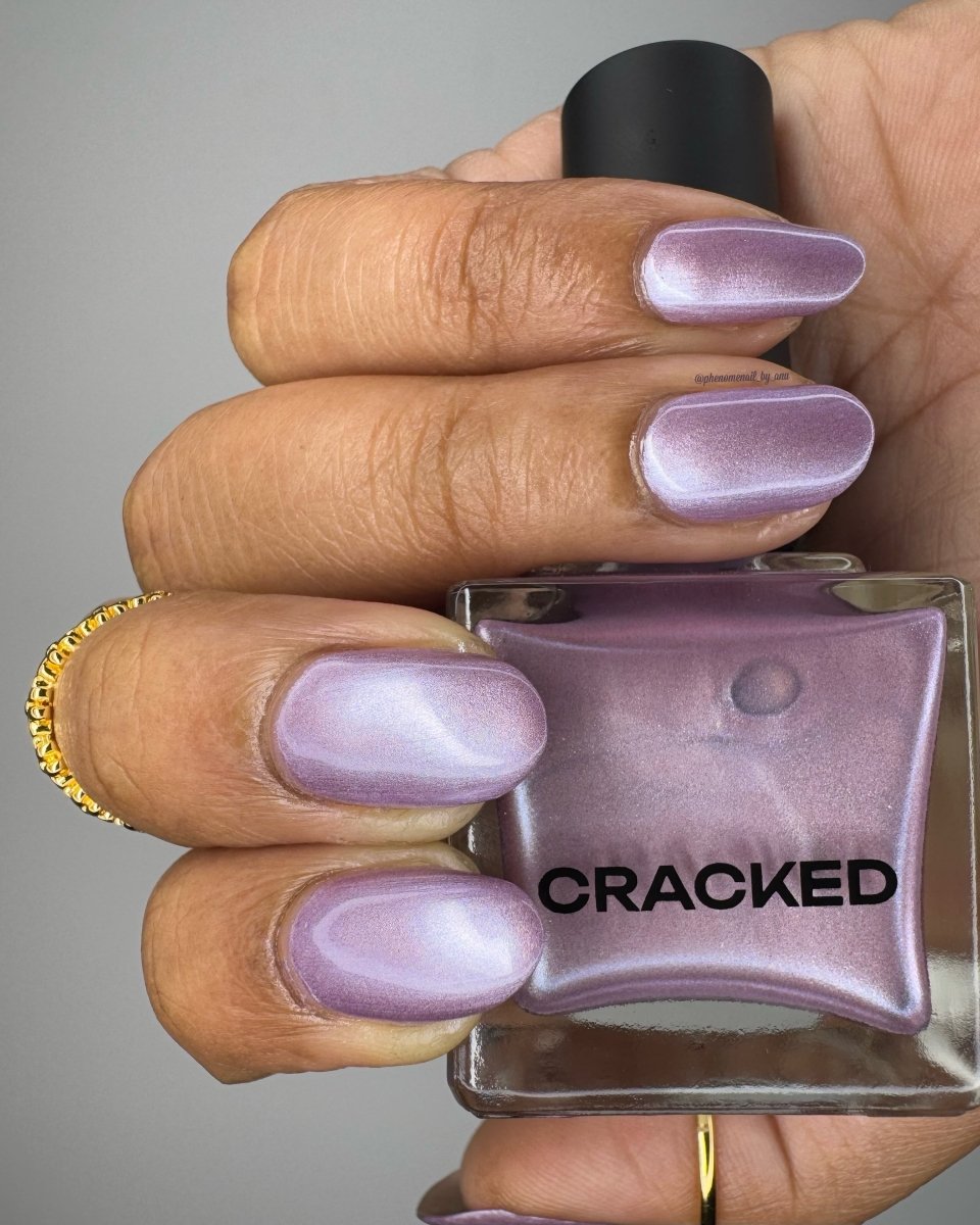 Lilac Frosting - Cracked Polish