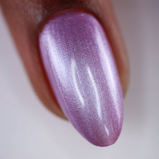 Lilac Frosting - Cracked Polish