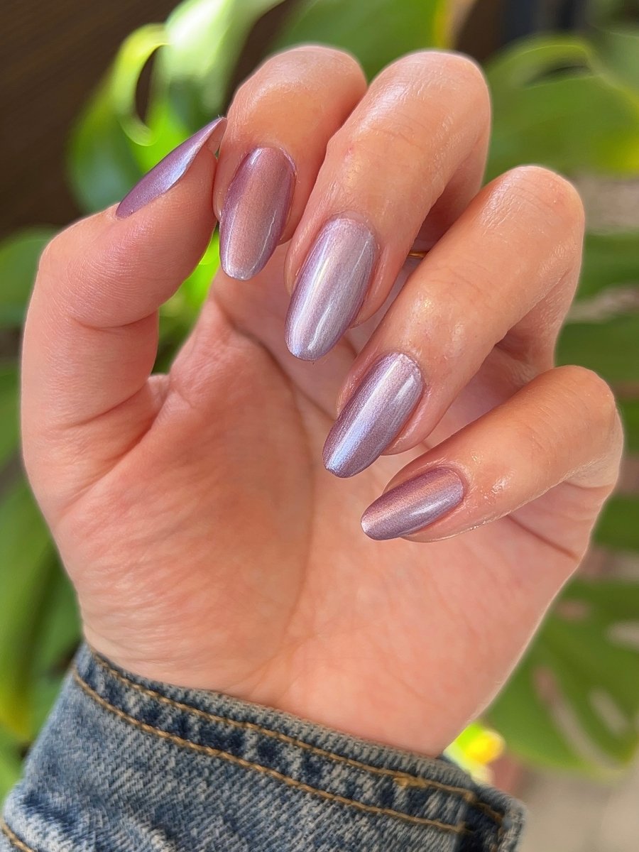 Lilac Frosting - Cracked Polish