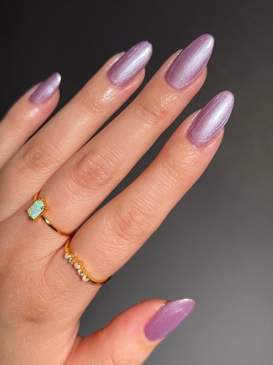 Lilac Frosting - Cracked Polish