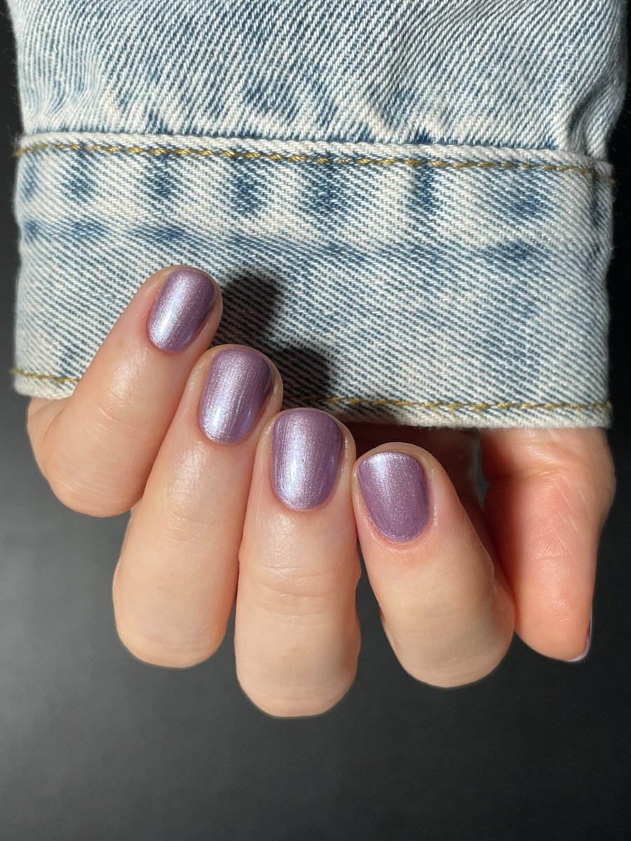 Lilac Frosting - Cracked Polish