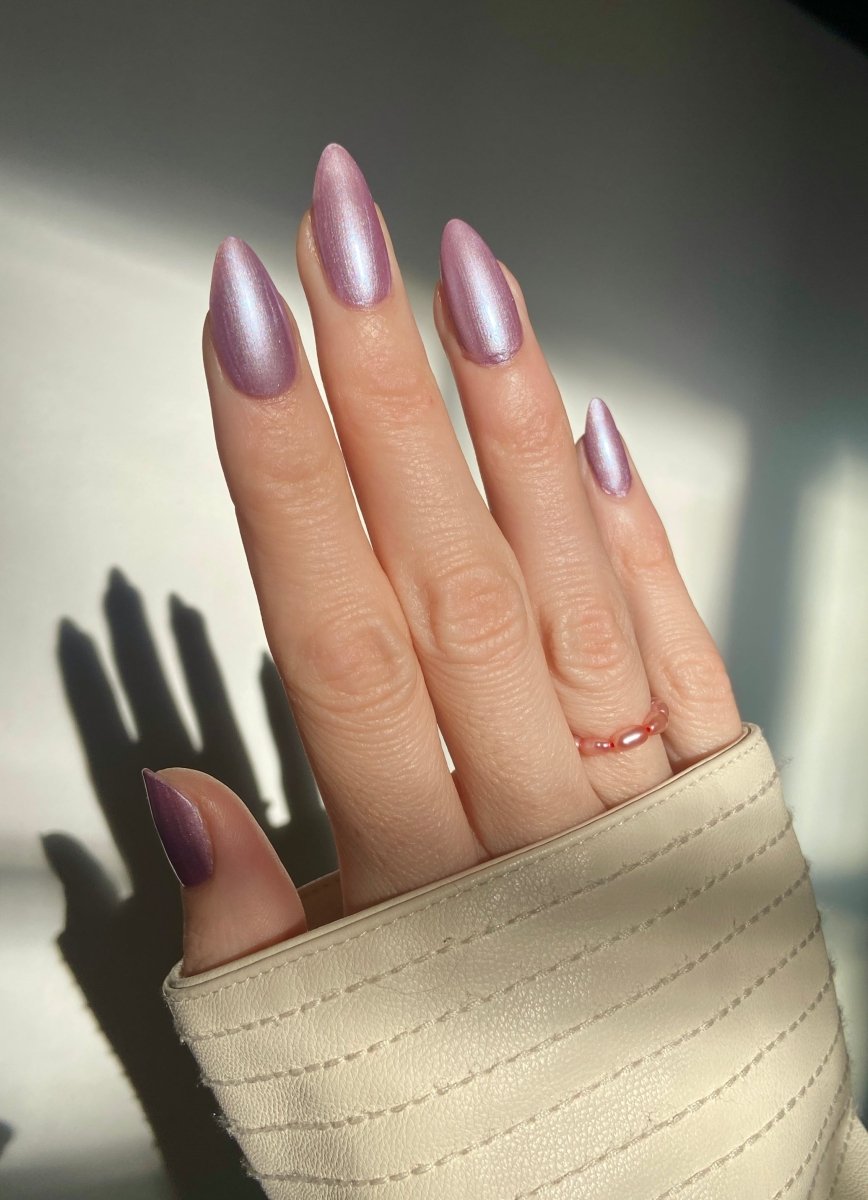 Lilac Frosting - Cracked Polish