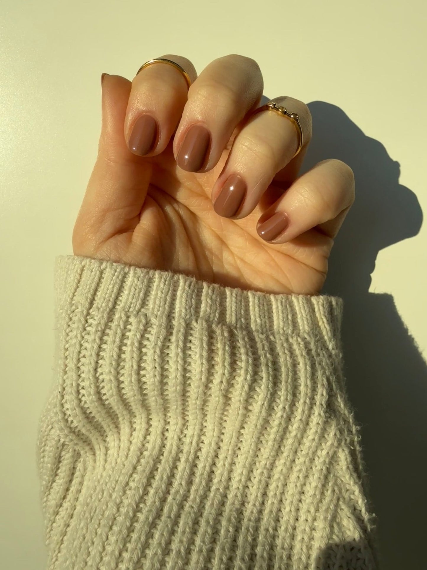 Mocha Mousse - Cracked Polish