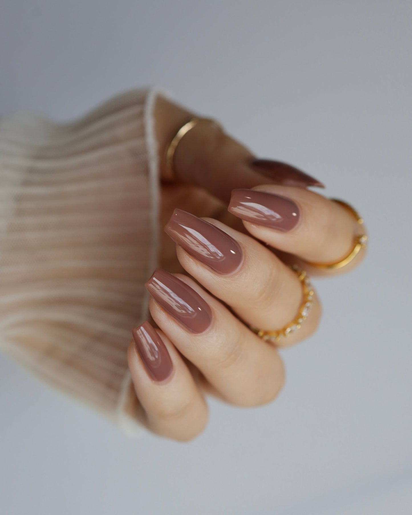 Mocha Mousse - Cracked Polish