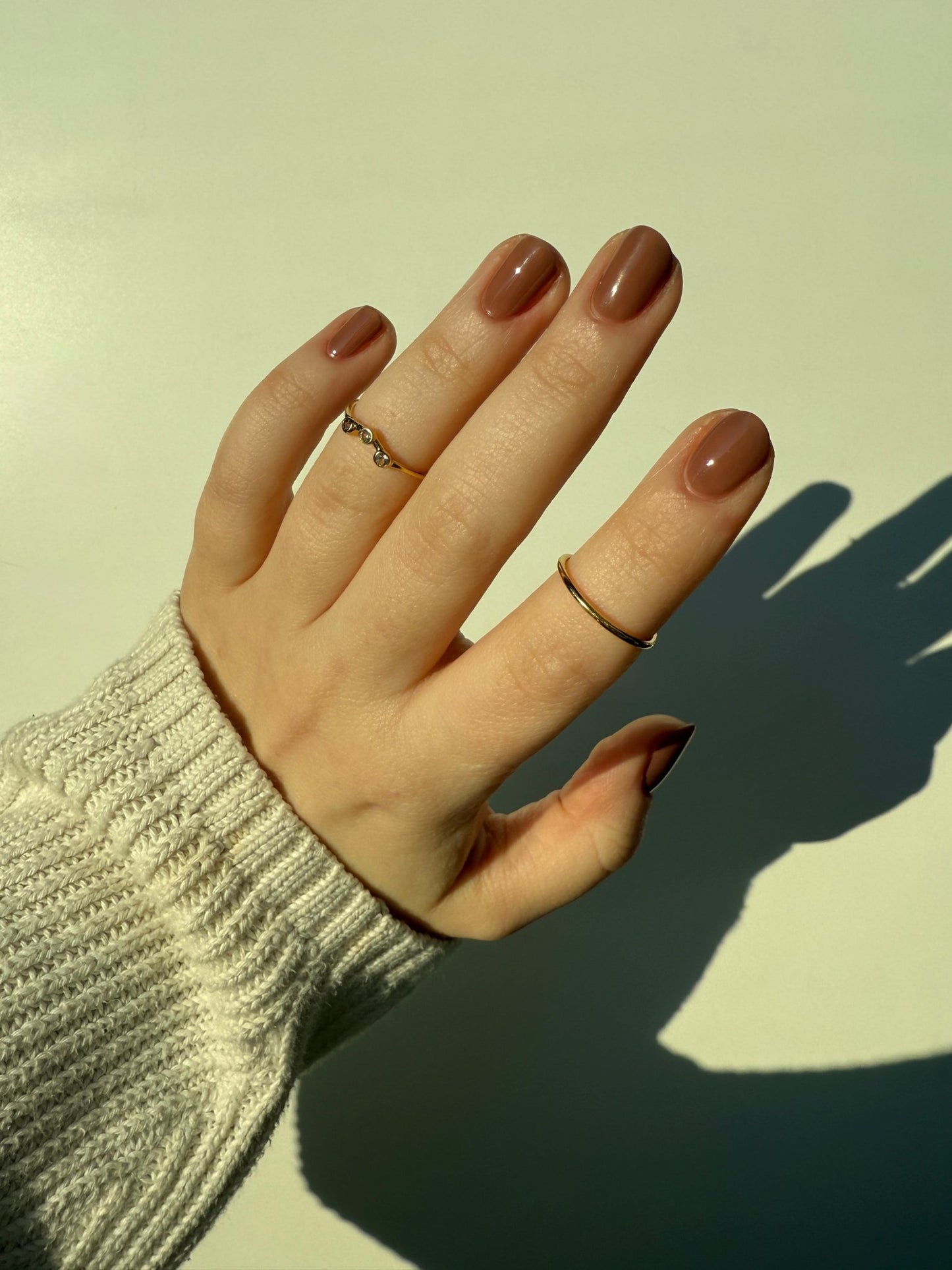 Mocha Mousse - Cracked Polish