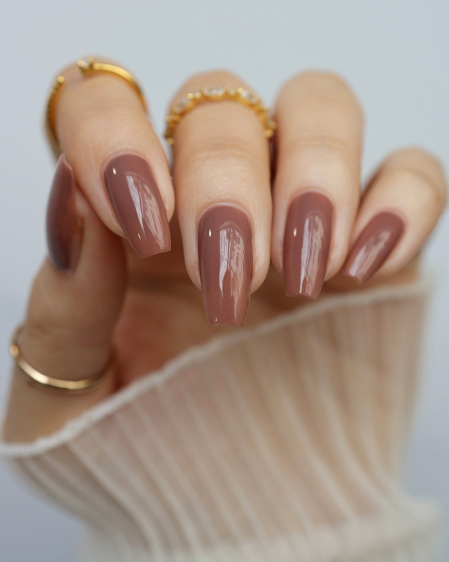 Mocha Mousse - Cracked Polish