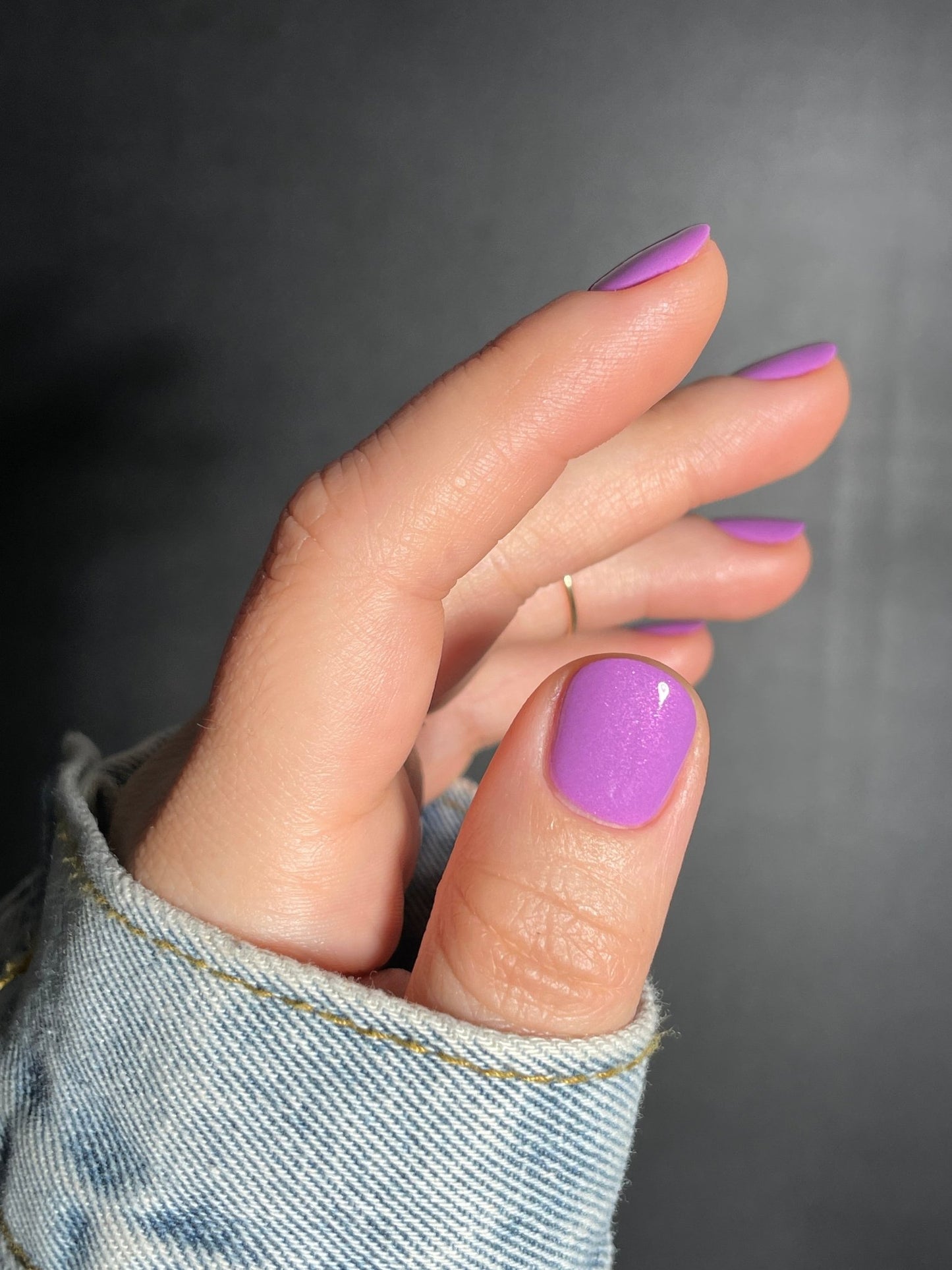 Purple Beardtongue - Cracked Polish