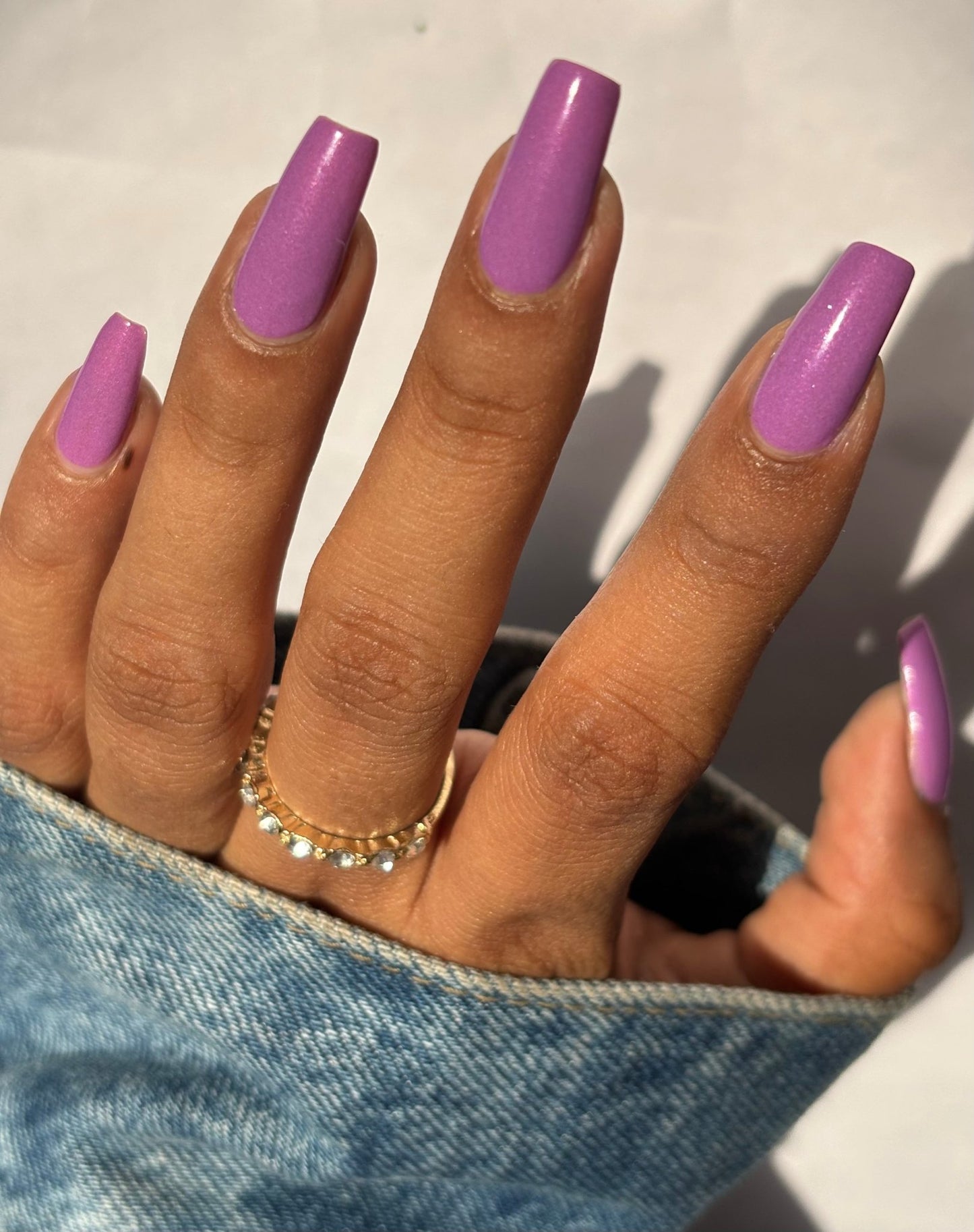 Purple Beardtongue - Cracked Polish