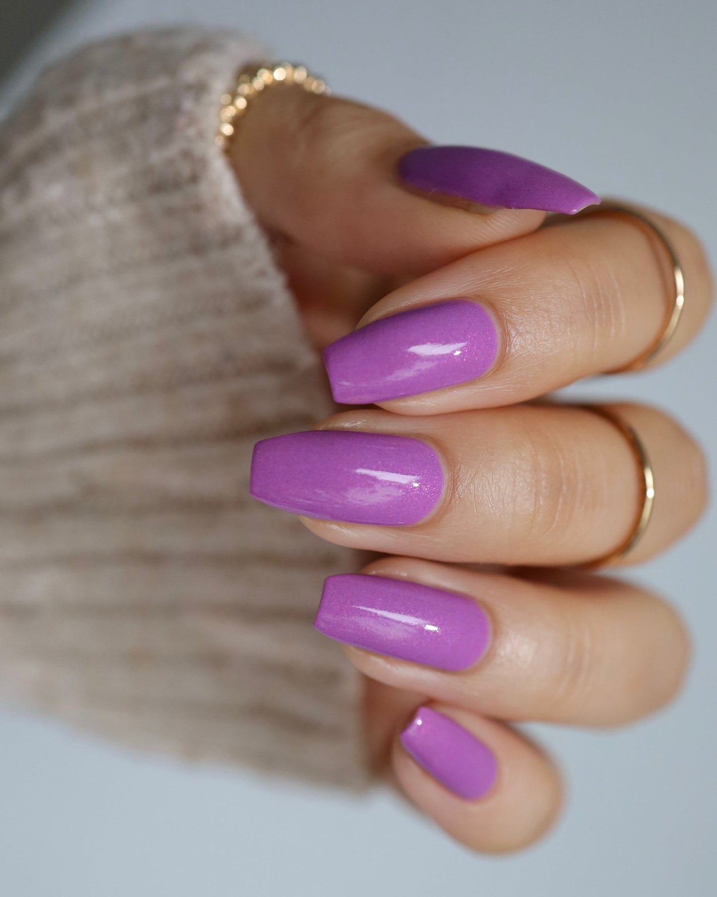 Purple Beardtongue - Cracked Polish