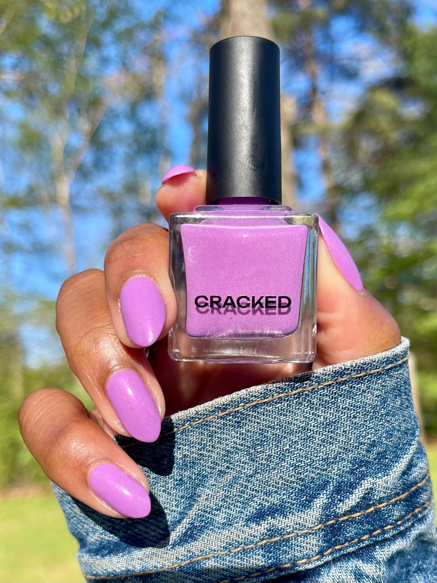 Purple Beardtongue - Cracked Polish