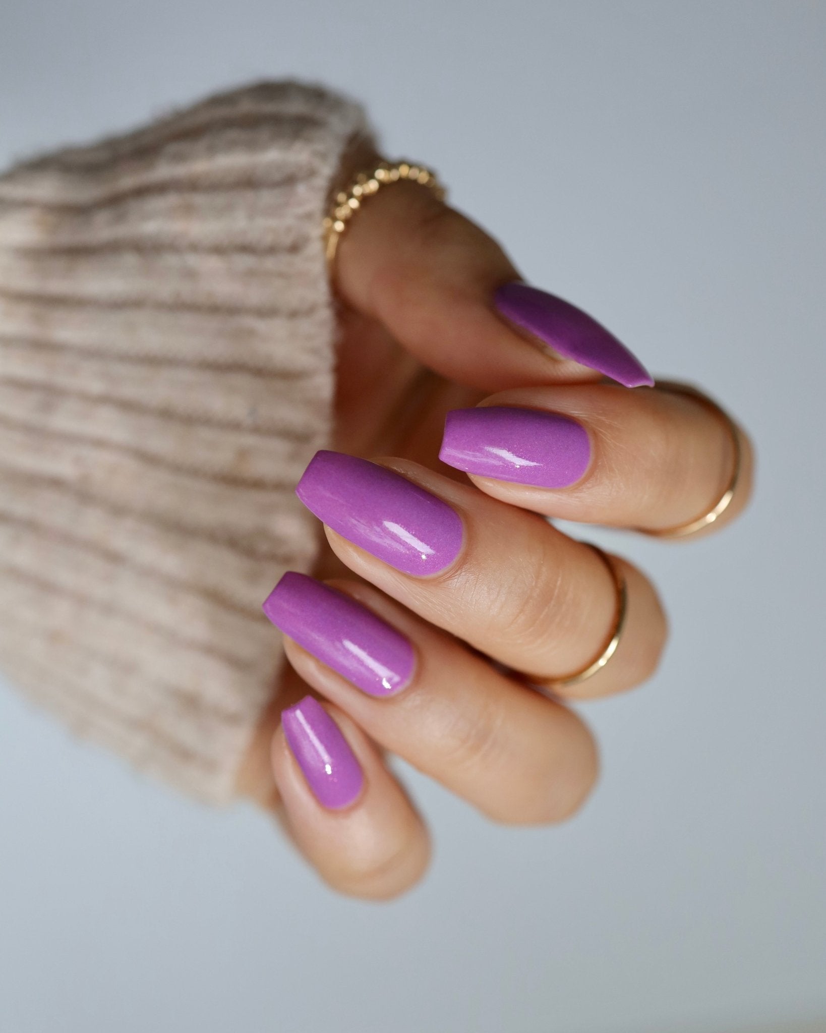 Purple Beardtongue - Cracked Polish