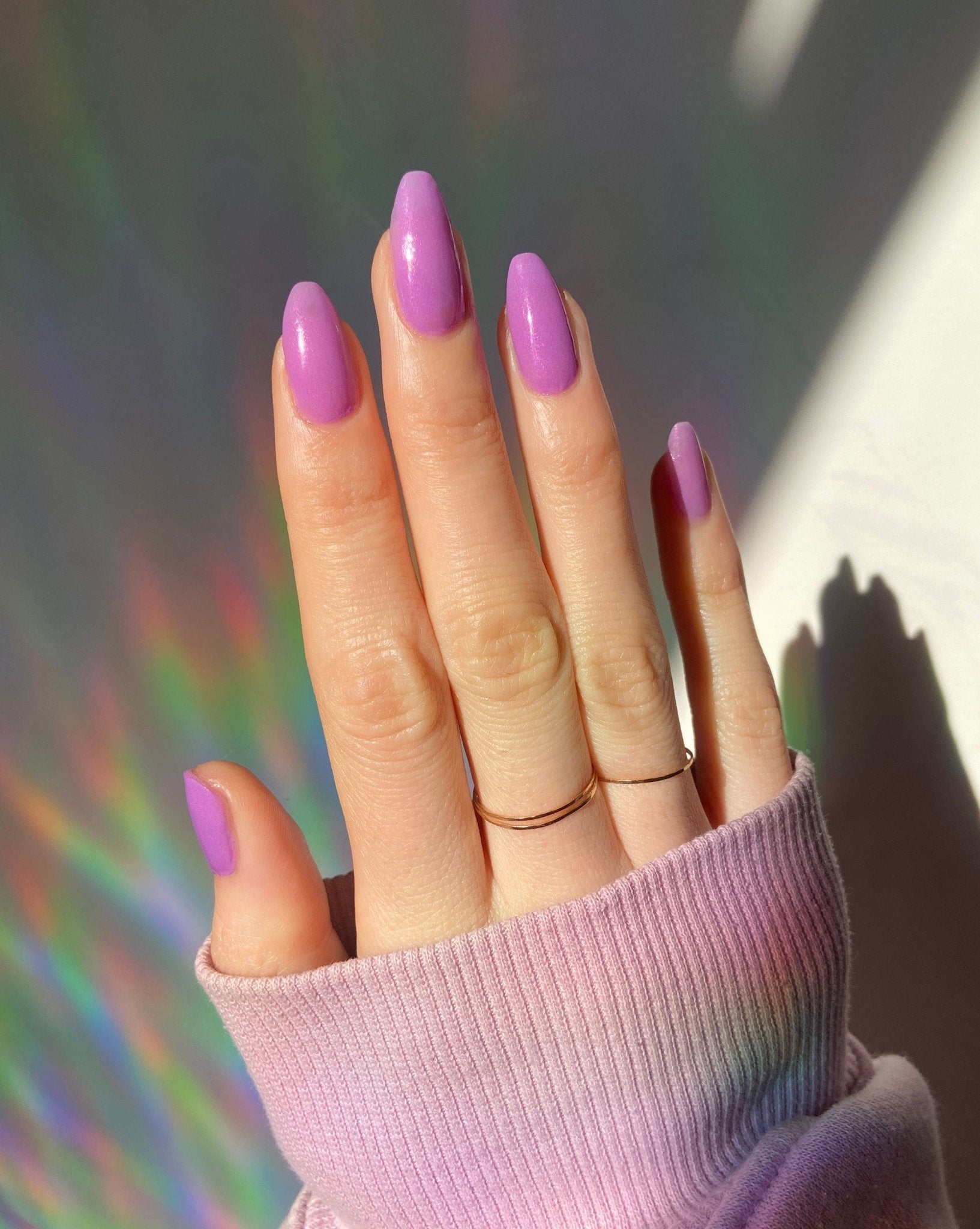 Purple Beardtongue - Cracked Polish