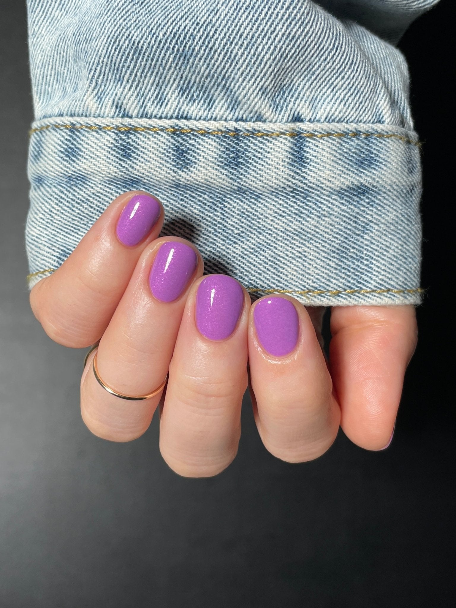 Purple Beardtongue - Cracked Polish