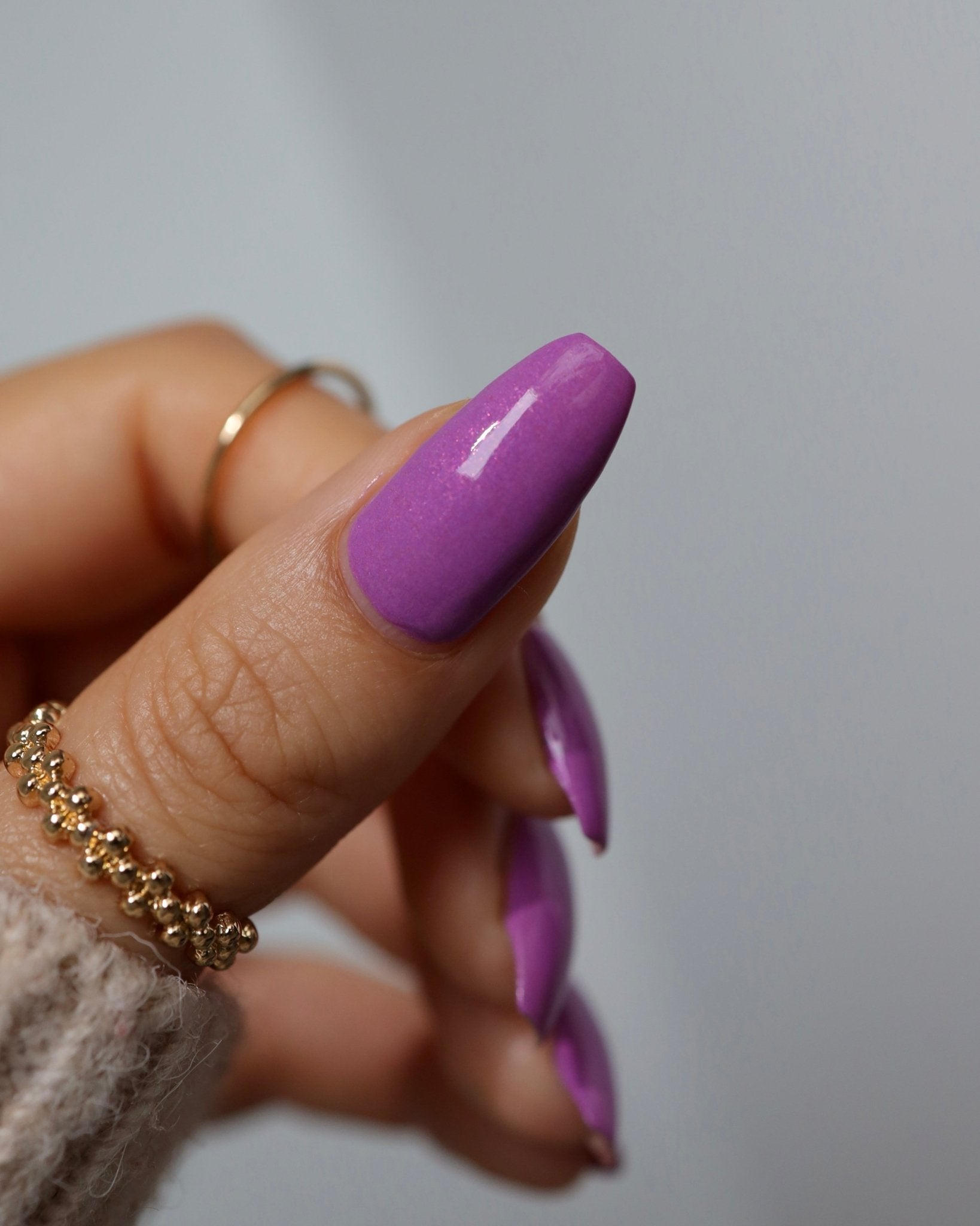 Purple Beardtongue - Cracked Polish