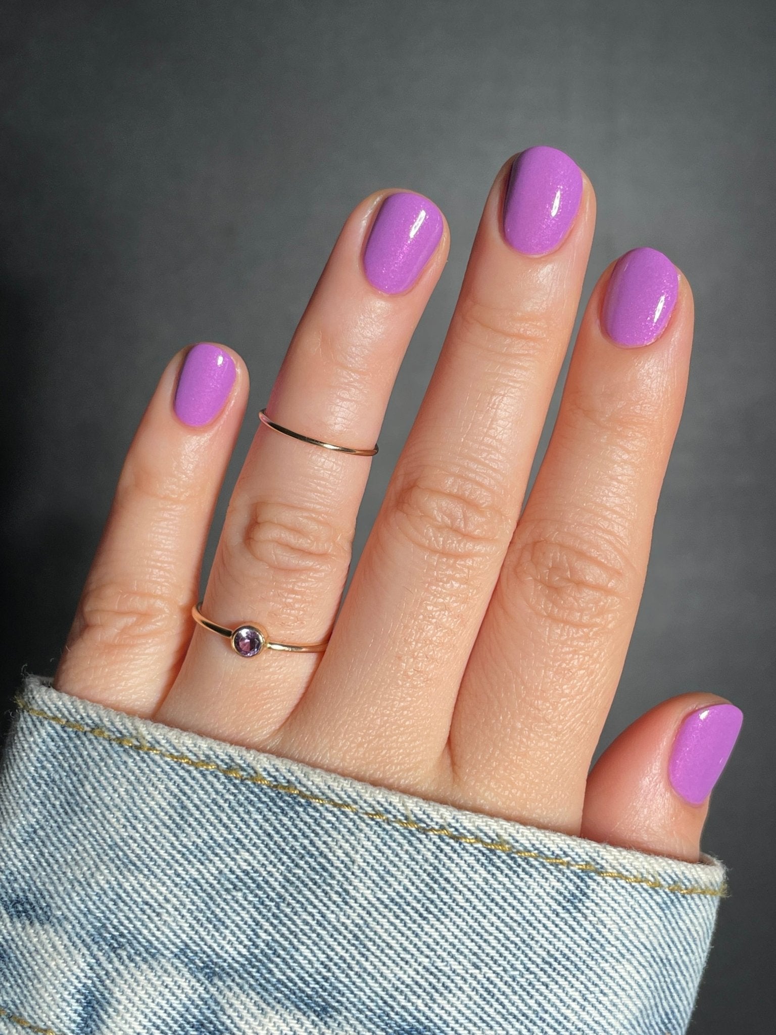 Purple Beardtongue - Cracked Polish